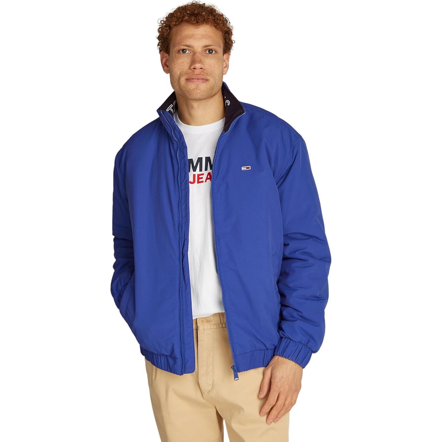 Tommy Jeans Men's Essential Padded Jacket – Lightweight Insulated Outerwear