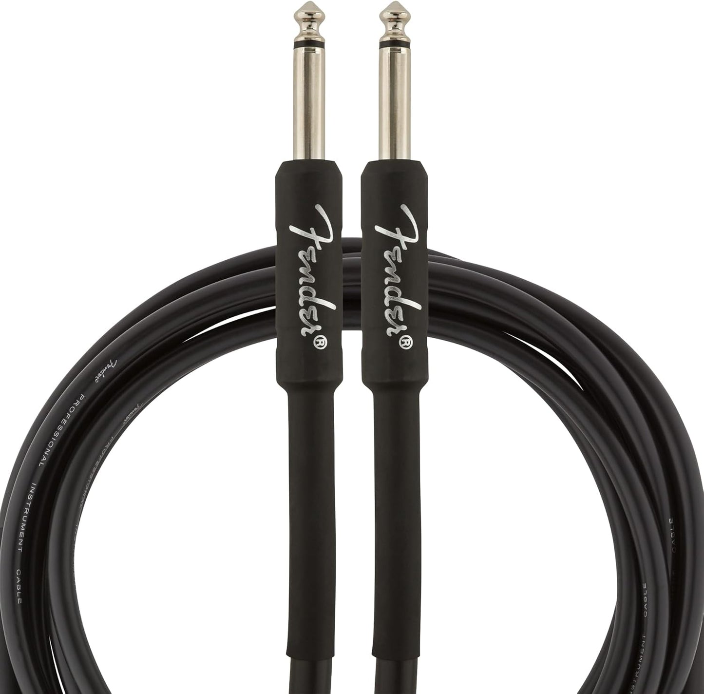 Fender Professional 10ft (3m) Straight Guitar Cable Black