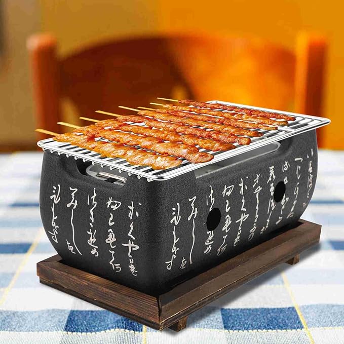 Tixiyu Japanese Barbecue Charcoal Grill Aluminum Alloy