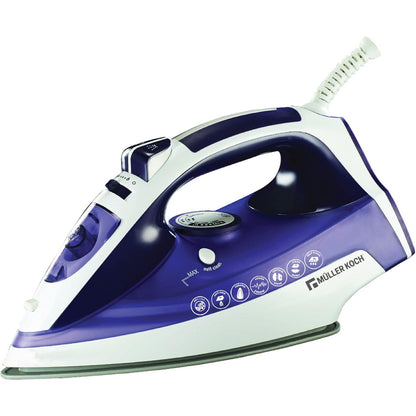 Mueller Koch MK-6045 2400W Ceramic Steam Iron with Auto Shutoff