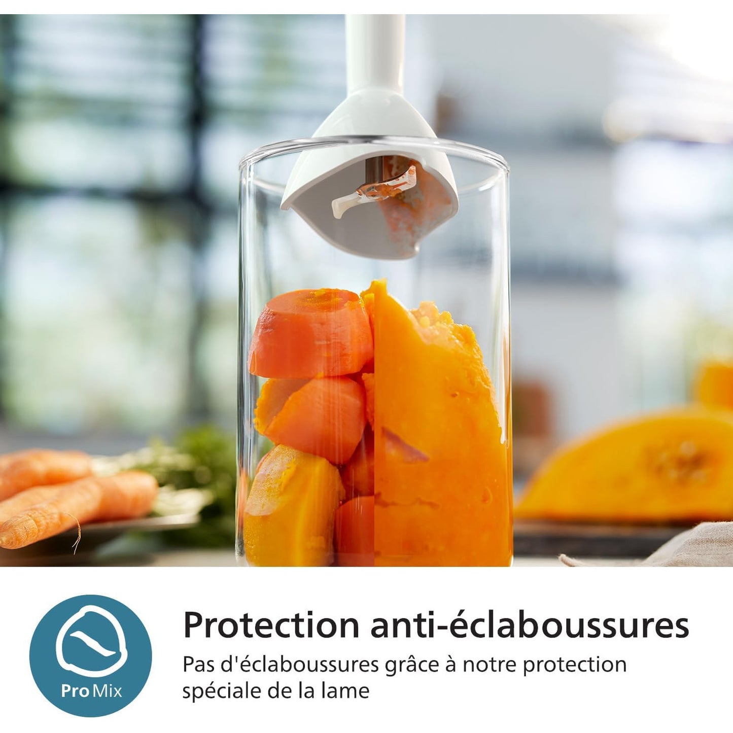 Philips Series 5000 Hand Blender: Powerful 1200W ProMix Technology for Effortless Kitchen Blending