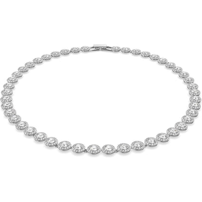 Swarovski Angelic Crystal Necklace Radiant White Sparkle Elegant Pendant