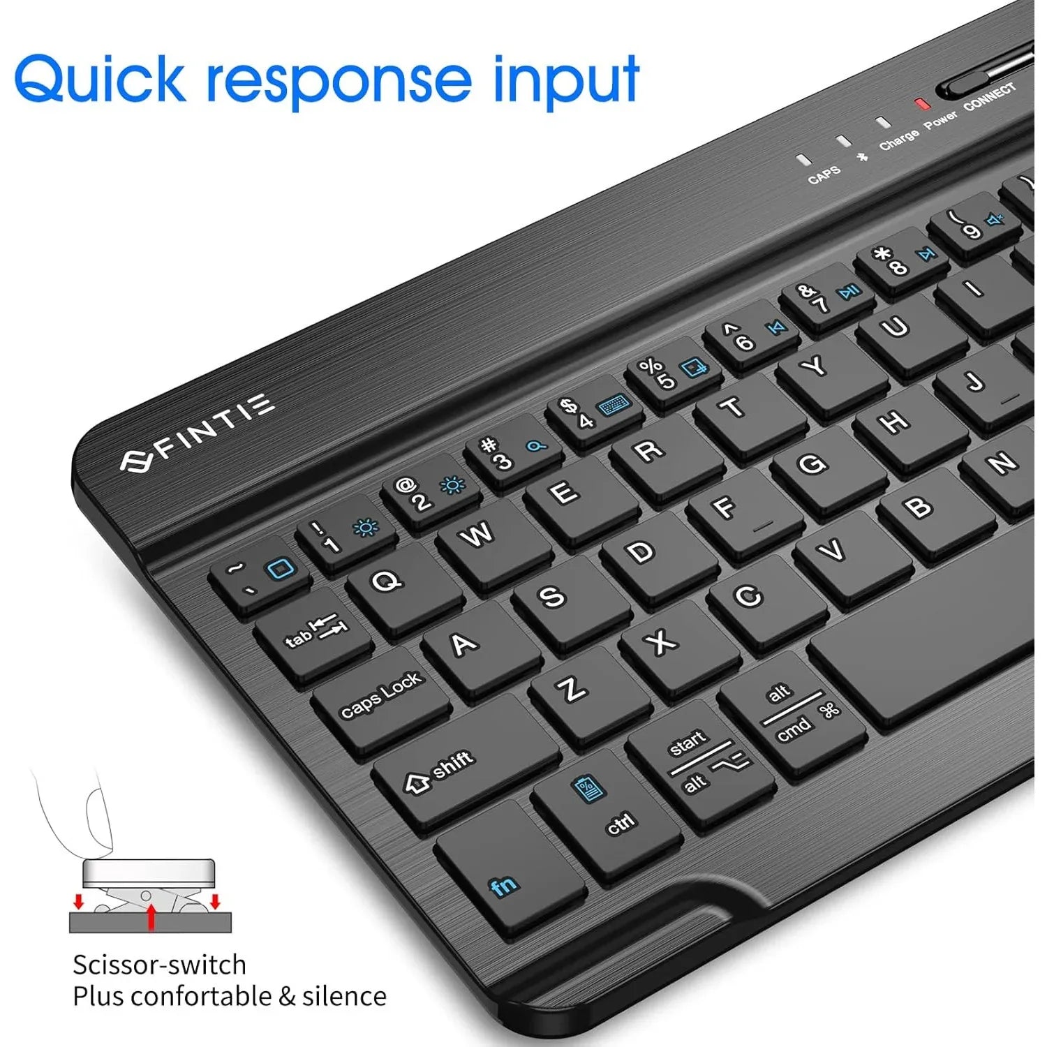 FINTIE 8‑Inch Ultrathin Bluetooth Keyboard for iPad & Android - Gomix Brands Outlet