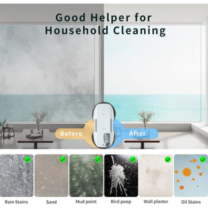 FMART T9Pro Intelligent Window Cleaning Robot with Ultrasonic Spray