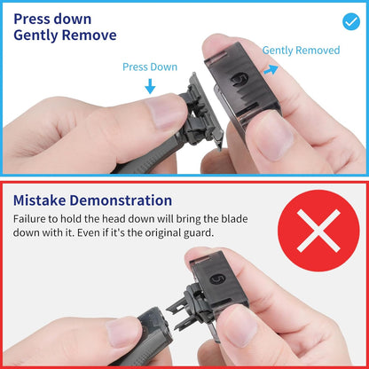Yinke Shaver Stand with Guide Comb Set for OneBlade QP2520 QP2630