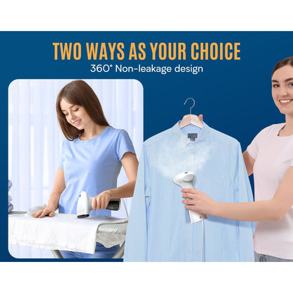 OLAYMEY GY2000 1600W Handheld Clothes Steamer Portable Wrinkle Remover