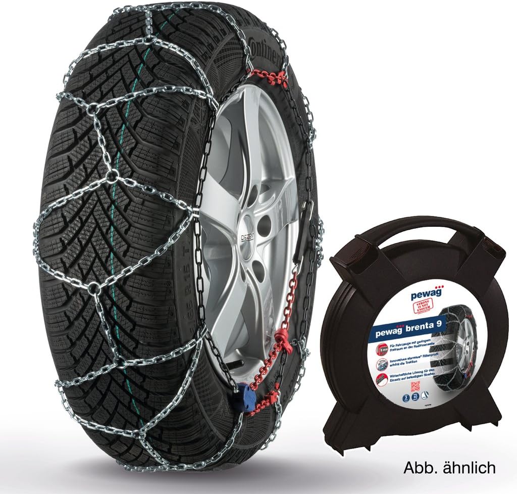 Pewag Brenta 9 Snow Chains for XMB 62 Tight Clearance