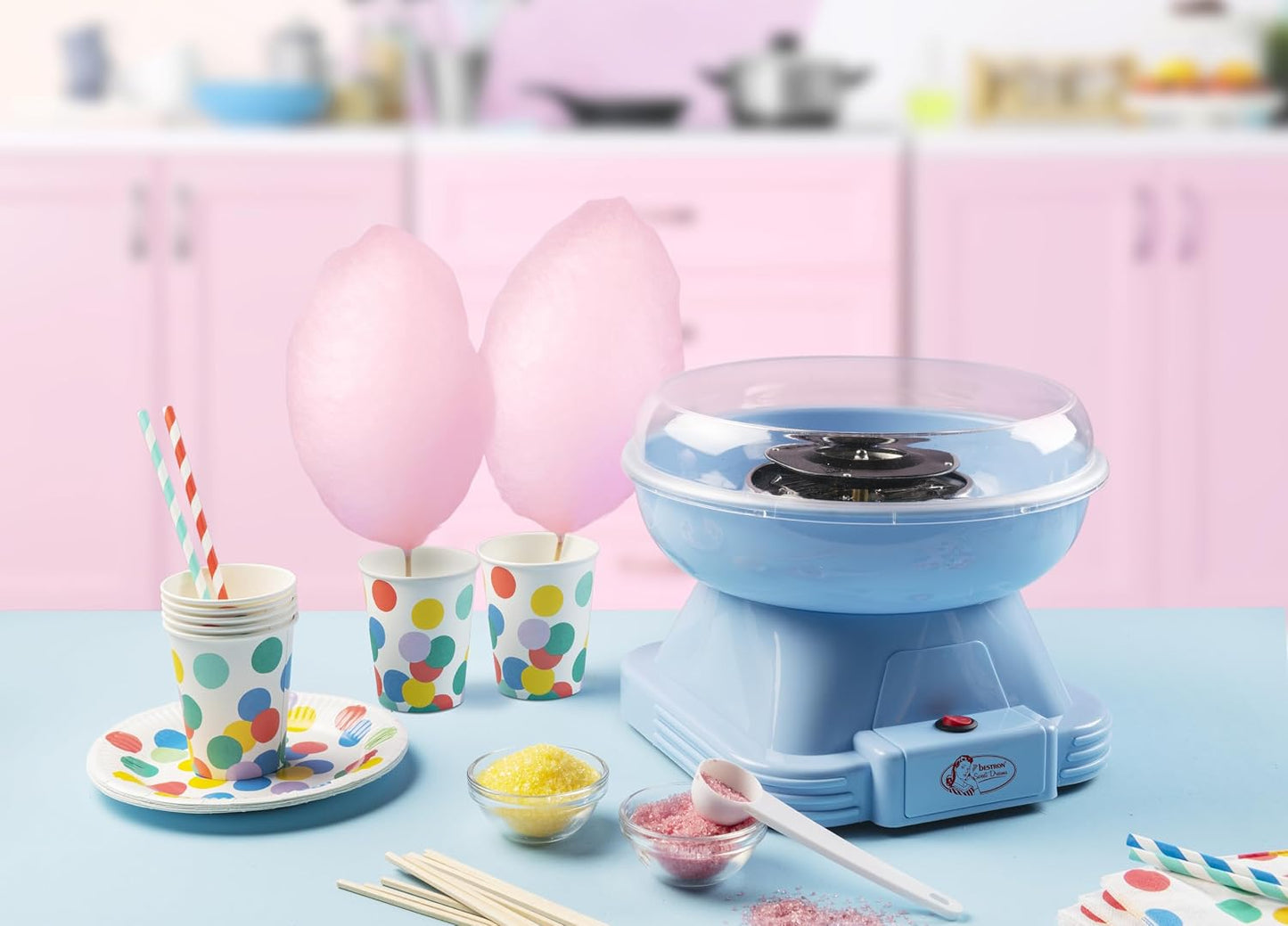 Bestron ACCM400B Cotton Candy Maker 500W