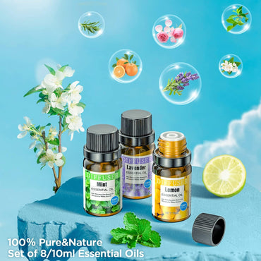 Dynooper 500ml Large Room Aroma Diffuser with Remote & LED Lights