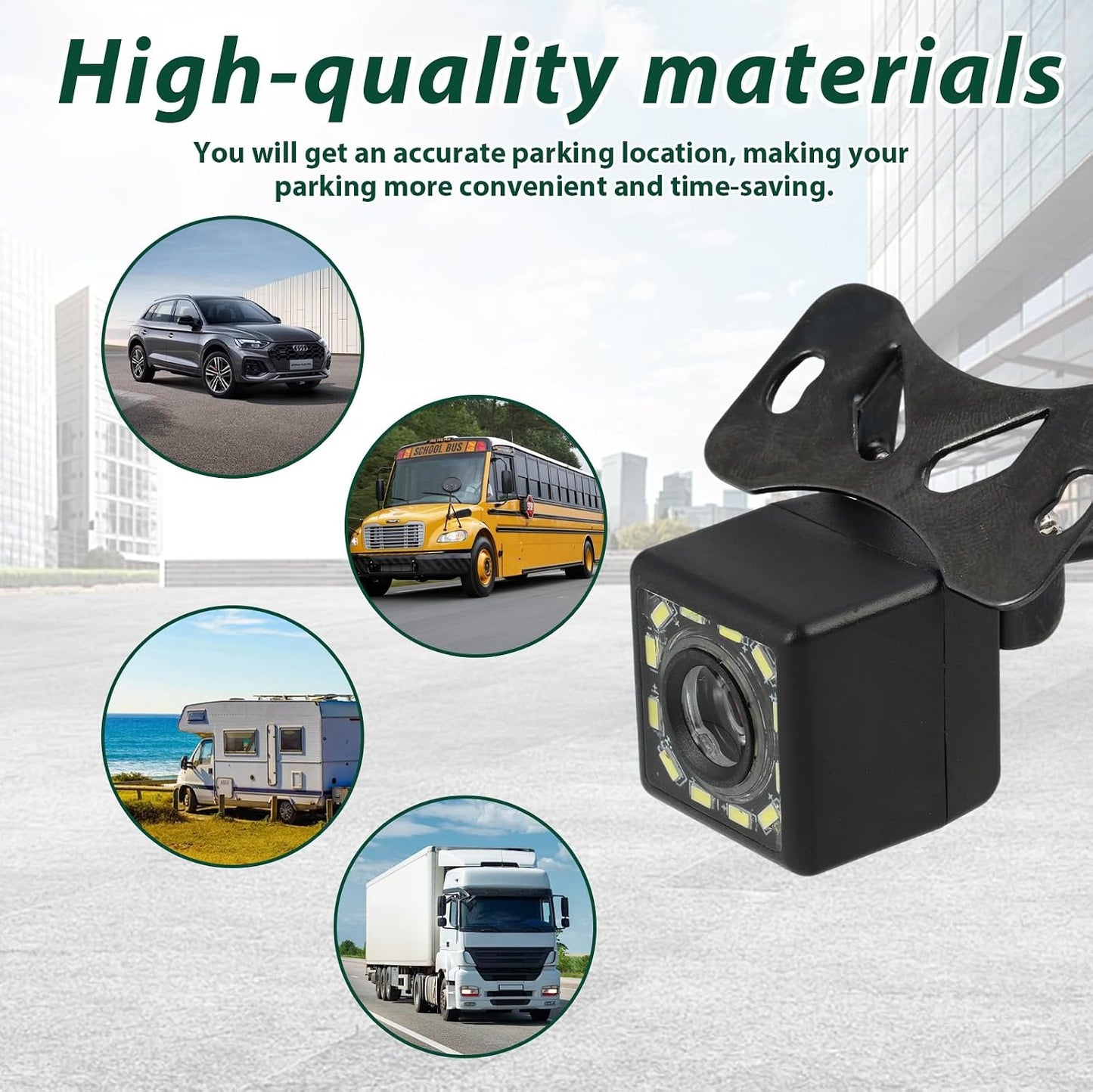 Tuwonwa SHEXIANGTOU-07 Car Backup Camera 12-LED