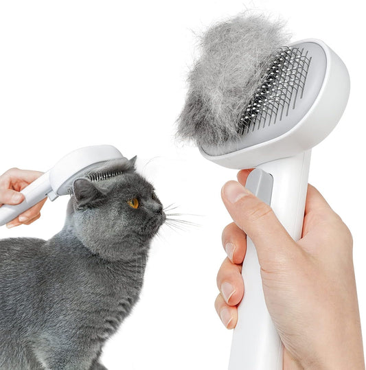 Aumuca Cat Brush for Shedding - Gentle Grooming & Massage Tool