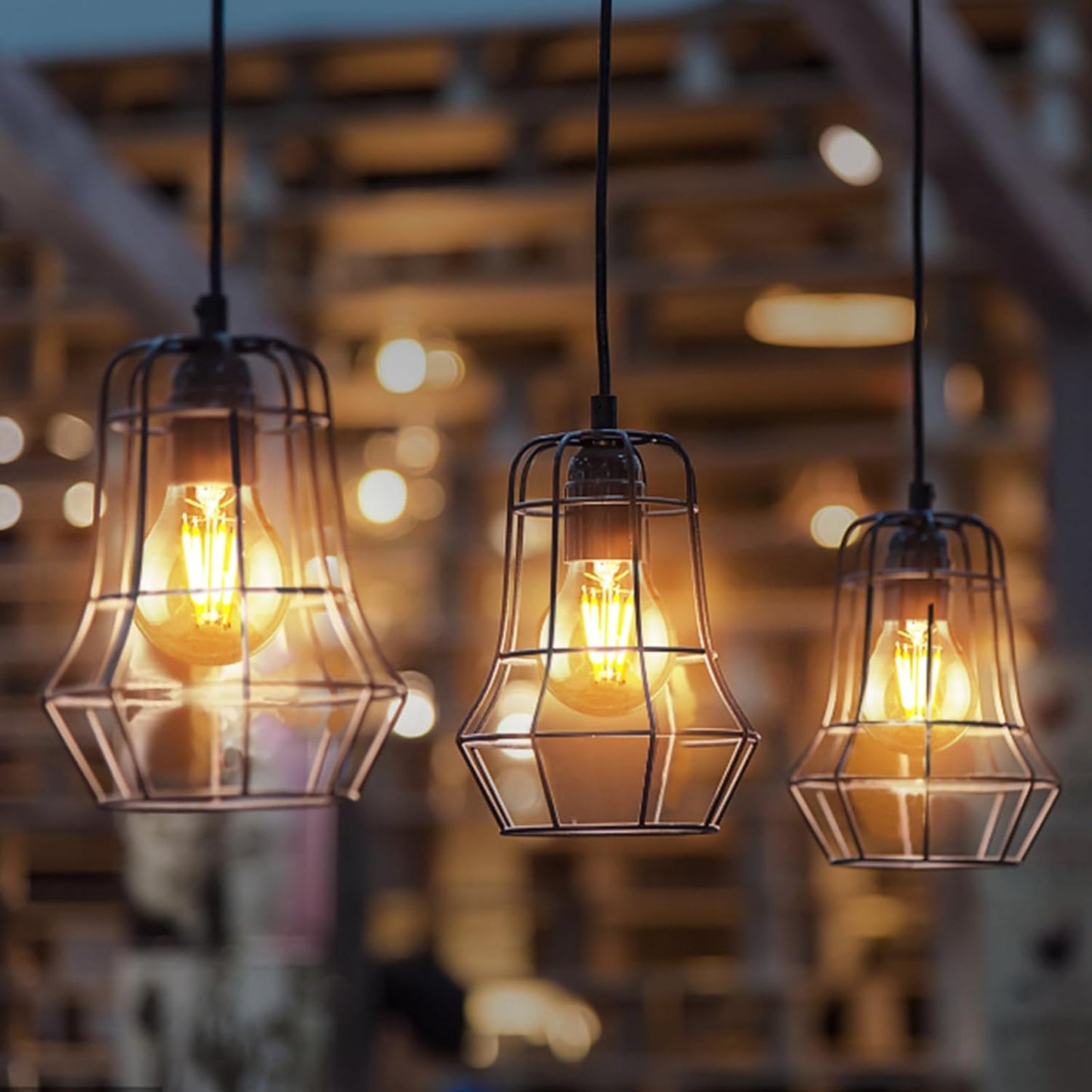 Aigostar Packof 6 E27 LED Filament Bulbs Warm White