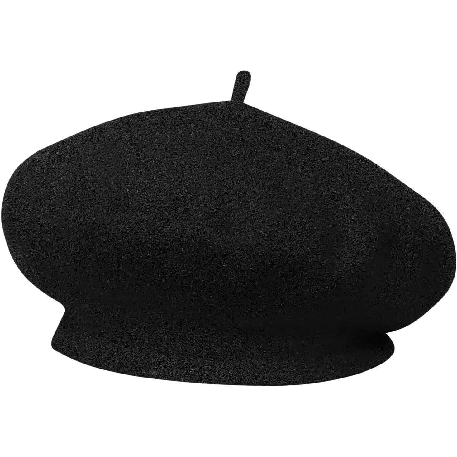 TRIXES Classic French Beret Hat for Women - Fashionable Artist Warm Felt
