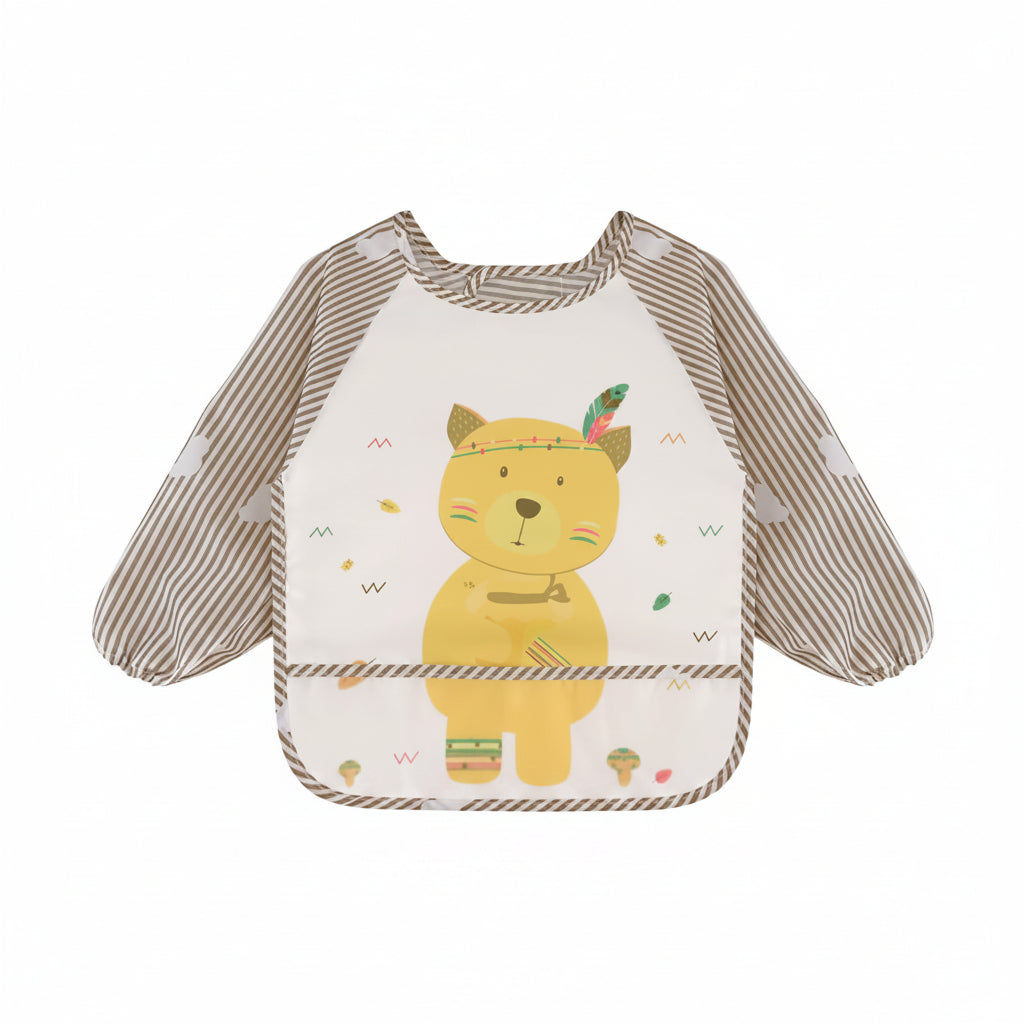 Long Sleeve Coverall Bib for Babies