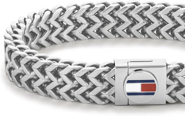 Tommy Hilfiger Stainless Steel Braided Magnetic Bracelet for Women