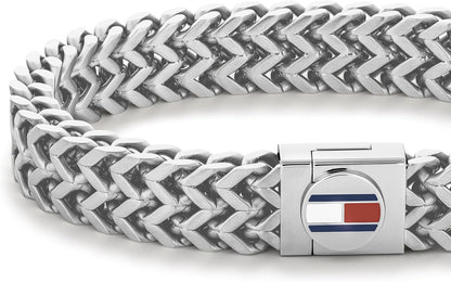 Tommy Hilfiger Stainless Steel Braided Magnetic Bracelet for Women
