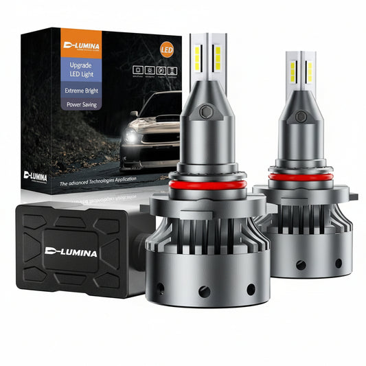 D-Lumina 9012/HIR2 LED Headlight Bulb 20000LM 6500K 120W IP68 2-Pack