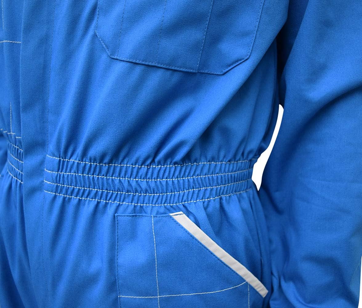 C.B.F. Balducci Group Multi-Pocket Work Suit with Elastic Waistband