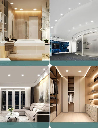Aigostar Recessed LED Ceiling Downlight 4.8W IP65