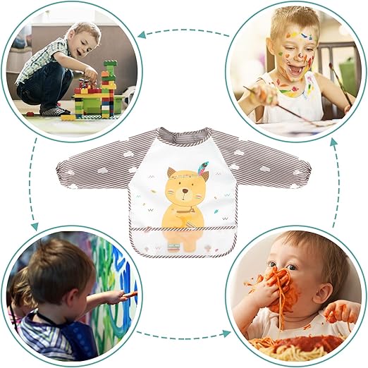 Accmor Children's Long Sleeve Waterproof Apron
