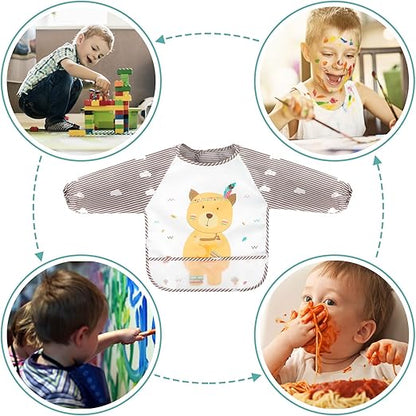 Accmor Children's Long Sleeve Waterproof Apron