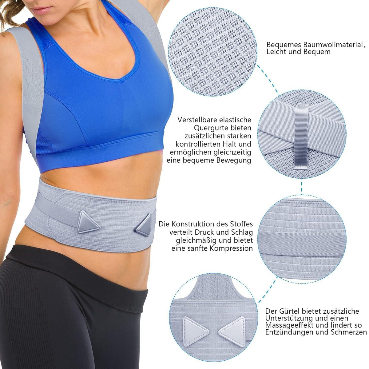 Ultimate Back Posture Corrector for Men and Women, Adjustable Shoulder Support - Gomix Brands Outlet