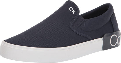 Calvin Klein Men's Ryor Slip-On Sneaker with Elastic Vents