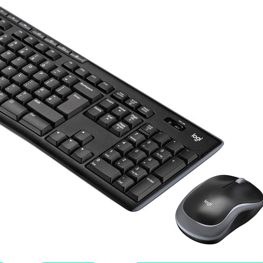 Logitech MK270 Wireless Keyboard and Mouse Combo with Multimedia Keys
