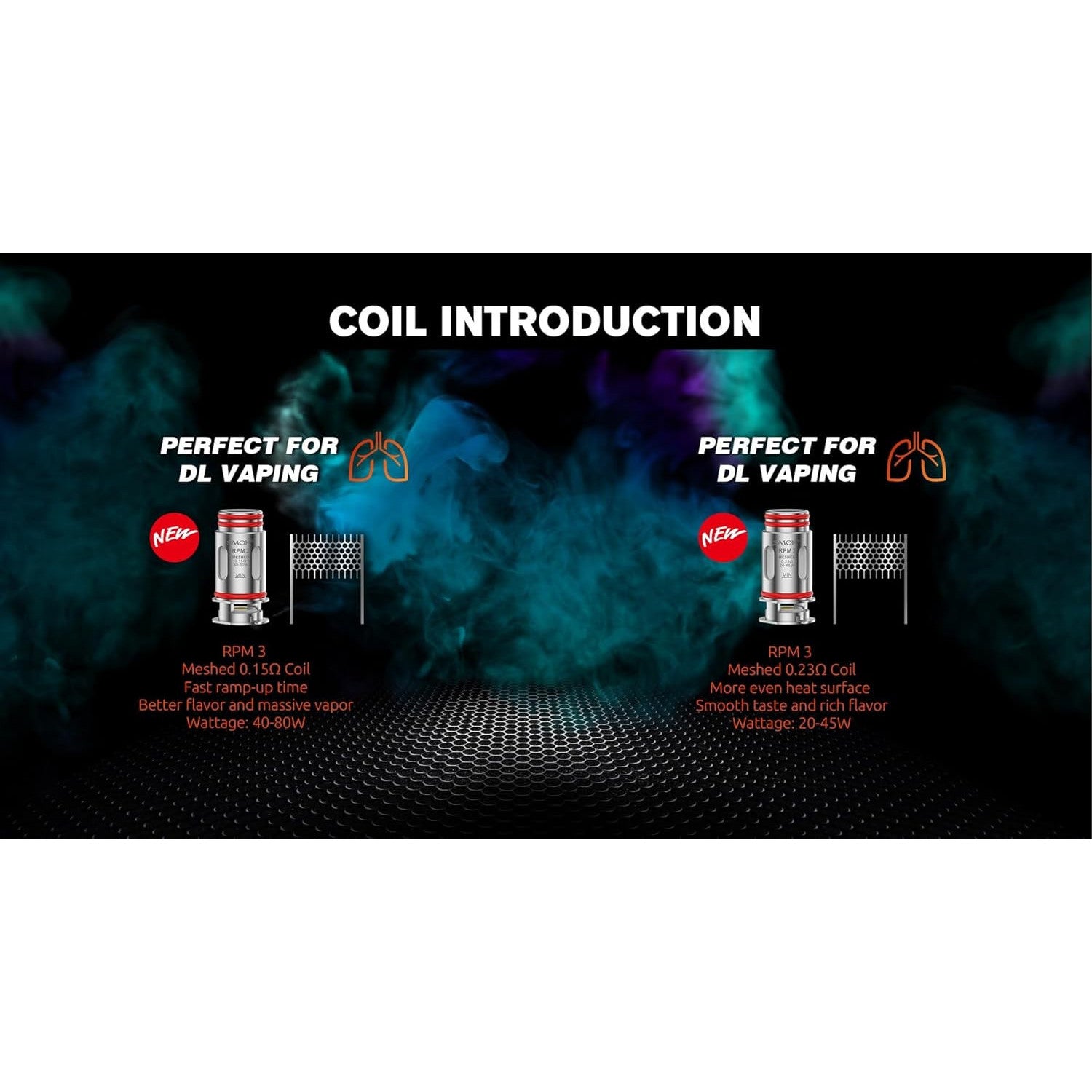 SMOK RPM 5 Black Leather 2ml Pod Kit 2000mAh Battery