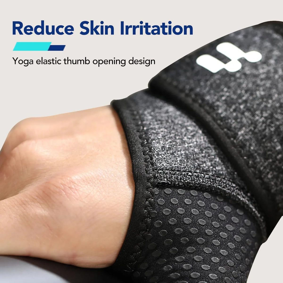 Premium Wrist Brace Pair: Soft Thumb Opening for Carpal Tunnel & Sprains - Gomix Brands Outlet