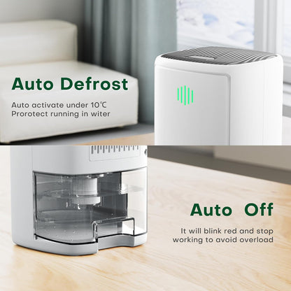 CONOPU DH-CS14 Dehumidifier 1100ml Quiet Portable for 20m²