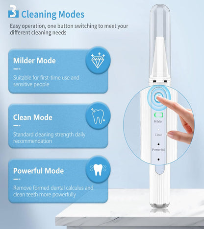 Pcakic KSJ-W Wireless Visual Plaque Remover for Teeth