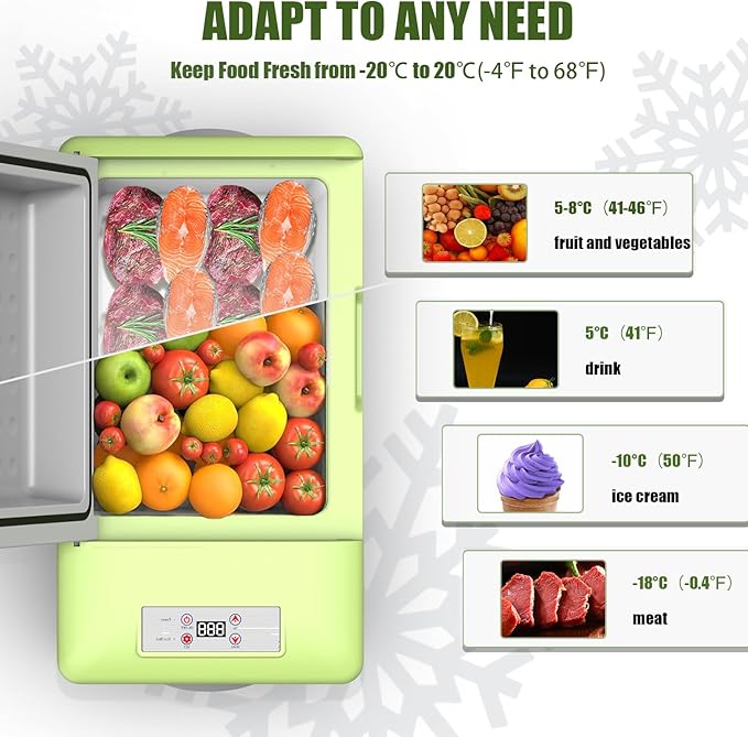 Alpicool Y20T Portable Car Fridge 20L Single Zone