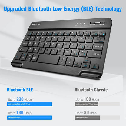 FINTIE 8‑Inch Ultrathin Bluetooth Keyboard for iPad & Android - Gomix Brands Outlet