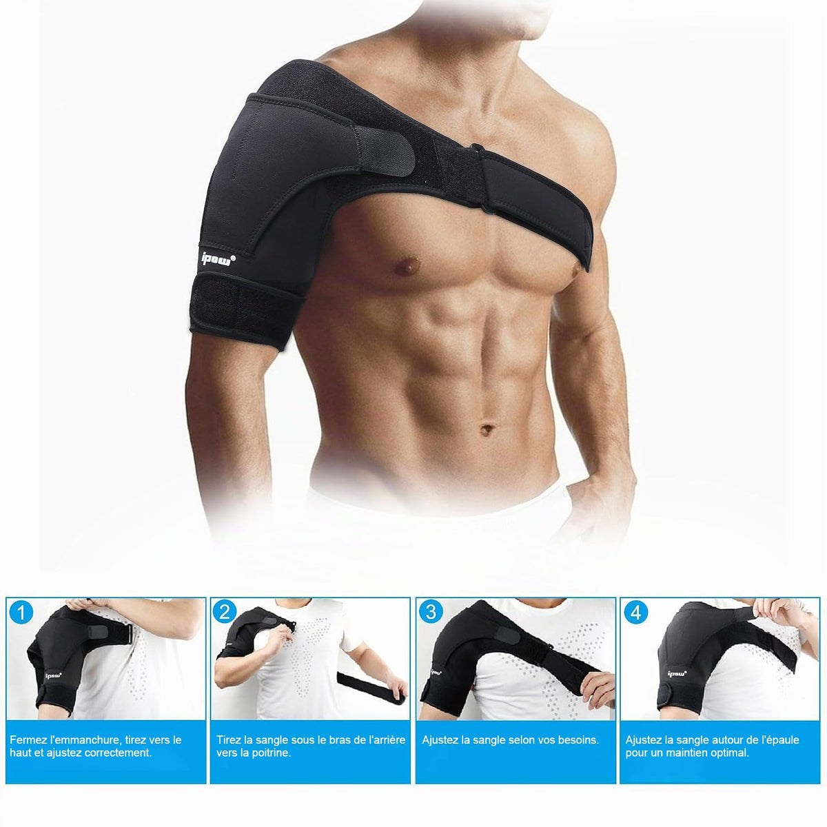 IPOW Adjustable Neoprene Shoulder Support