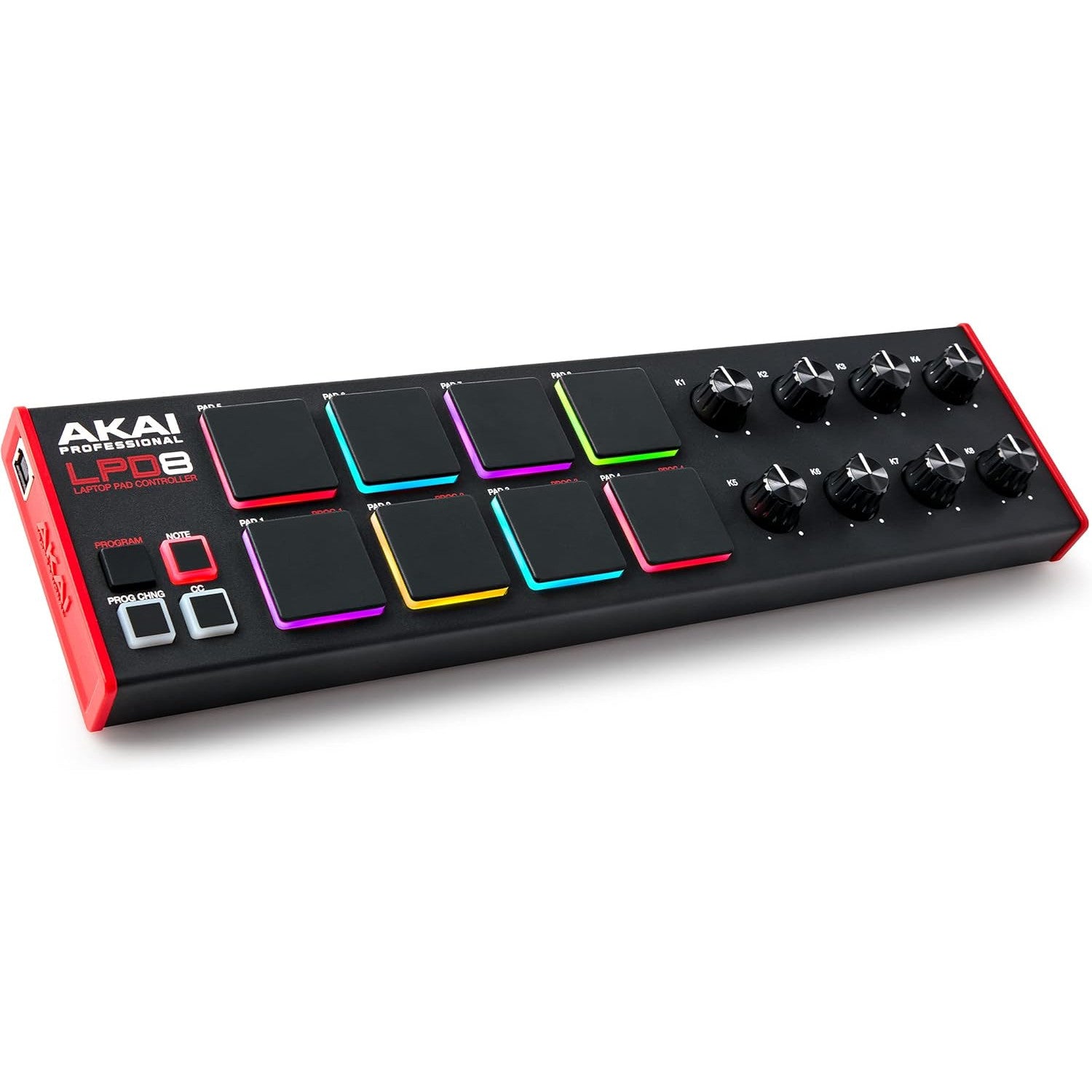 Akai LPD8 Portable USB MIDI Controller with RGB Pads