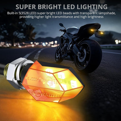 Justech Motorcycle Turn Signals 4 Pcs JSP015