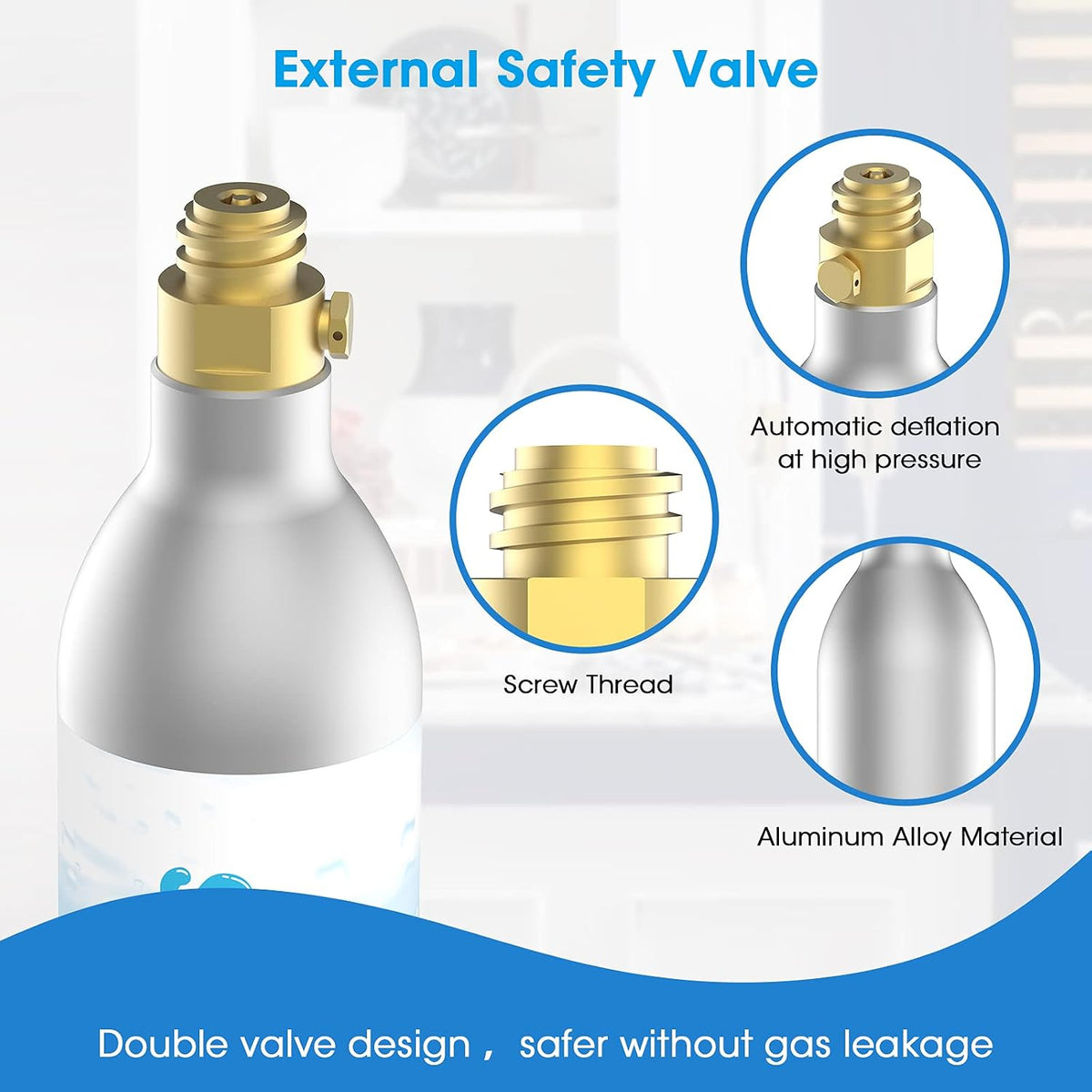 Sodaology 60L Co2 Carbonator for SodaStream Machines