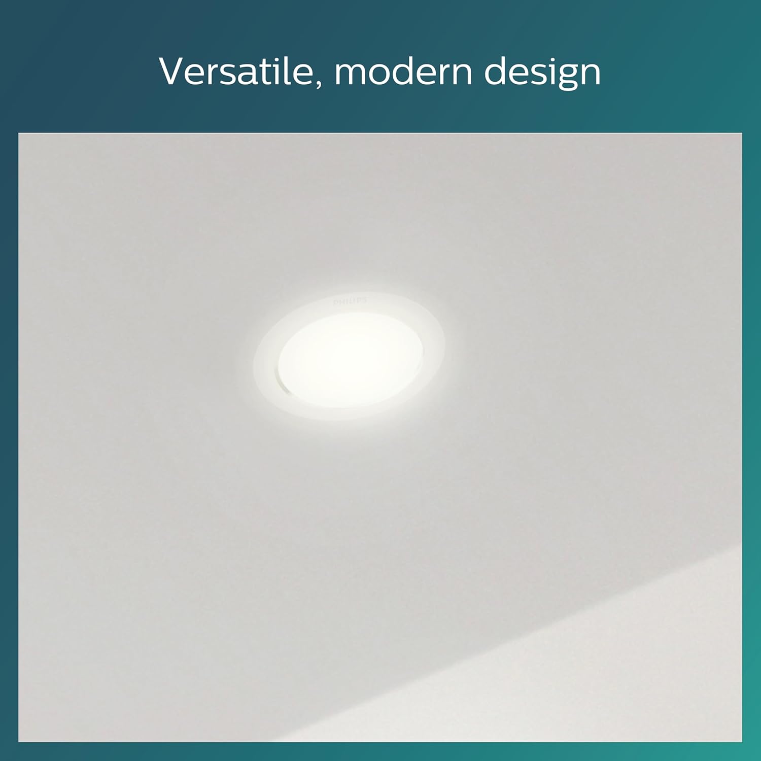 Philips Energy‑Saving LED Downlight White 3000K Classic Design