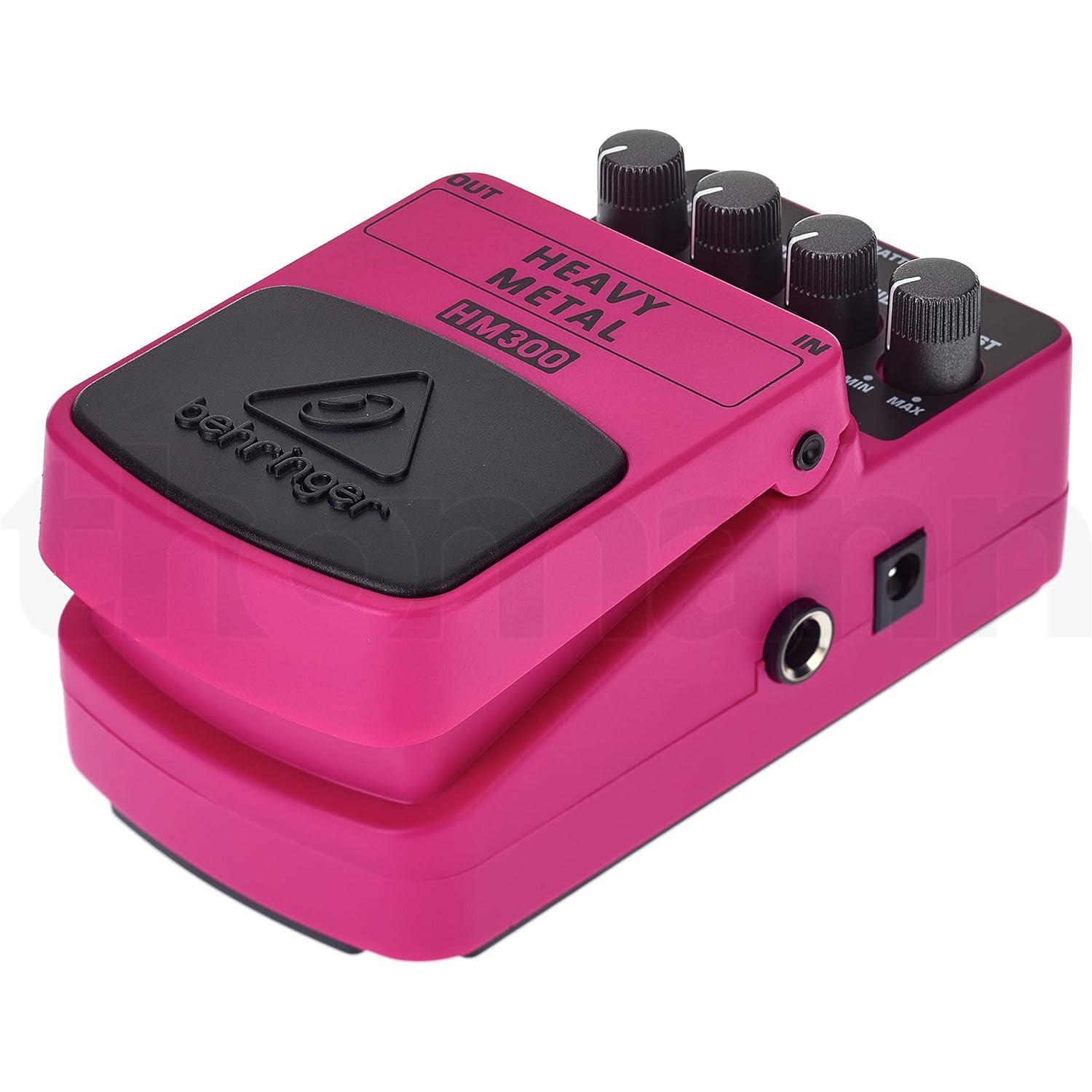 Behringer HM-300 Pink Heavy Metal Guitar Distortion Pedal