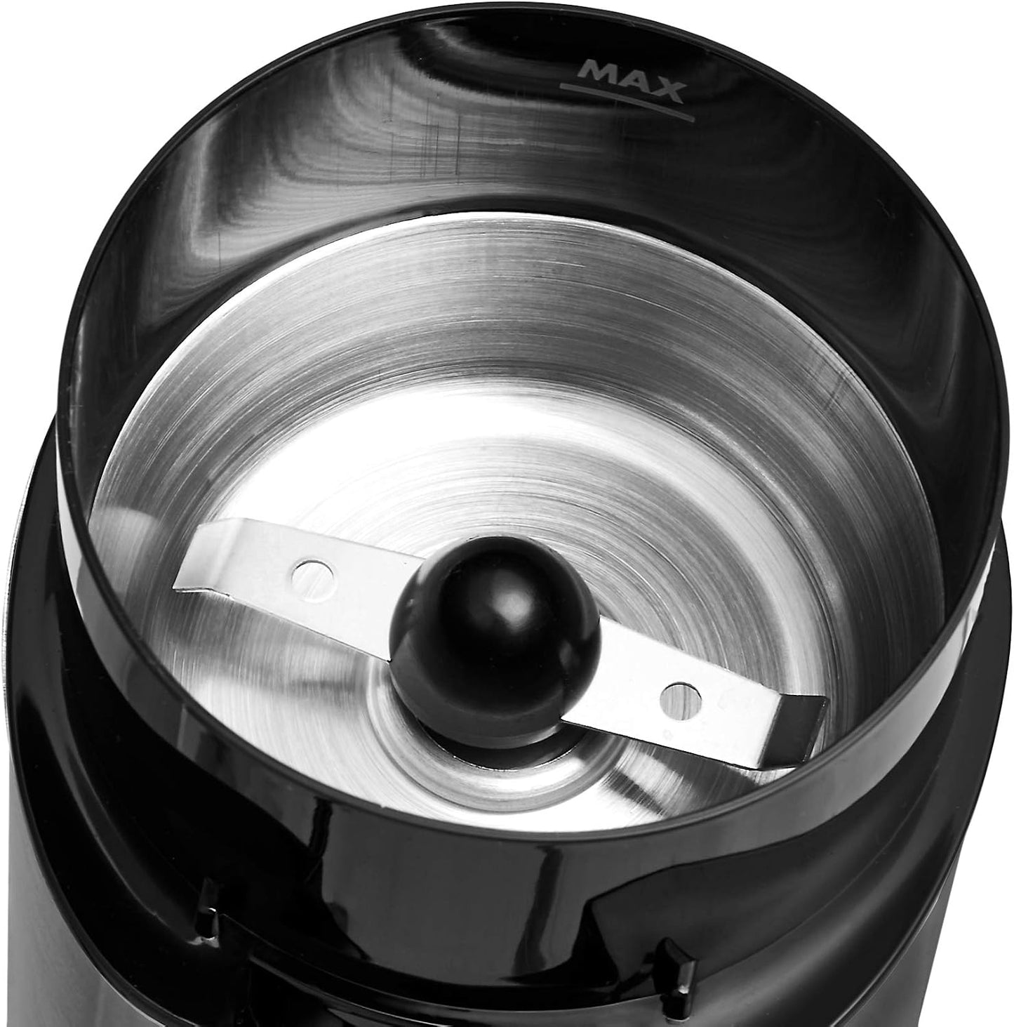 Amazon Basics Electric Coffee Bean Grinder 30 g Capacity Black CG9403-B