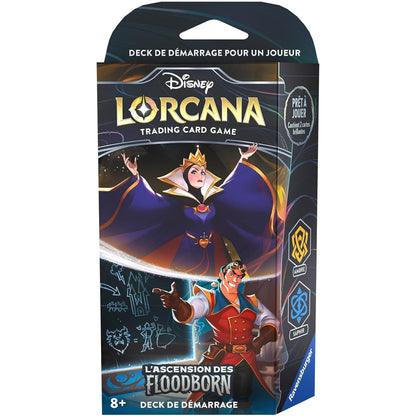 Ravensburger Disney Lorcana Starter Deck Amber & Sapphire – 60 Card Game
