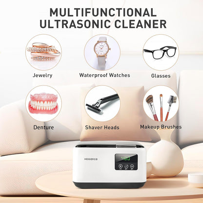 Hogance SE-960-EU 48000Hz Ultrasonic Cleaner Machine 600ml