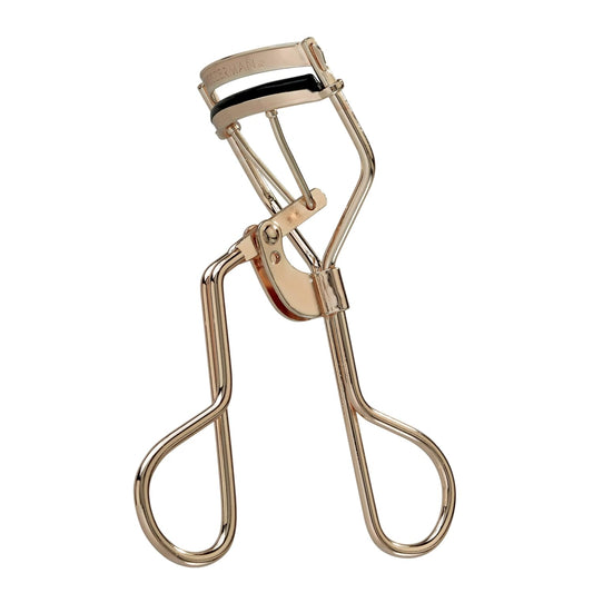 Tweezerman 38° Almond Eyelash Curler Champagne Stainless Steel 3 Pads