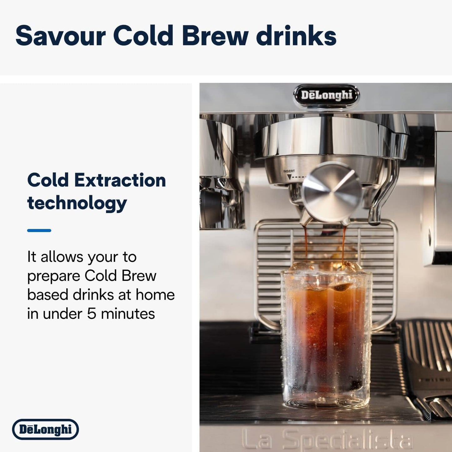 Delonghi EC9865.M La Specialista Maestro Espresso Maker with Vacuum Canister
