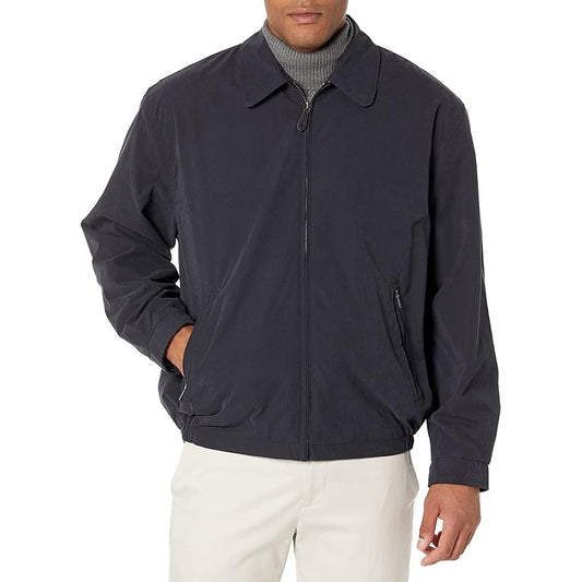 London Fog Tall Auburn Golf Jacket Lightweight Cotton