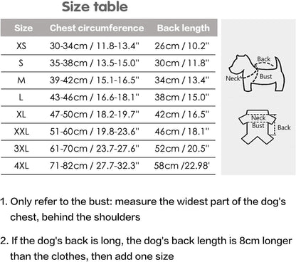 Dog Jacket with Harness, Waterproof Winter Coat for Small Breeds