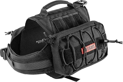 OneTigris Waterproof Dog Raincoat – Durable Nylon Pack for Small to Large Breeds