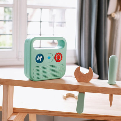 Merlin Kids Audio Speaker with 1,000 Stories, Music, Yoga
