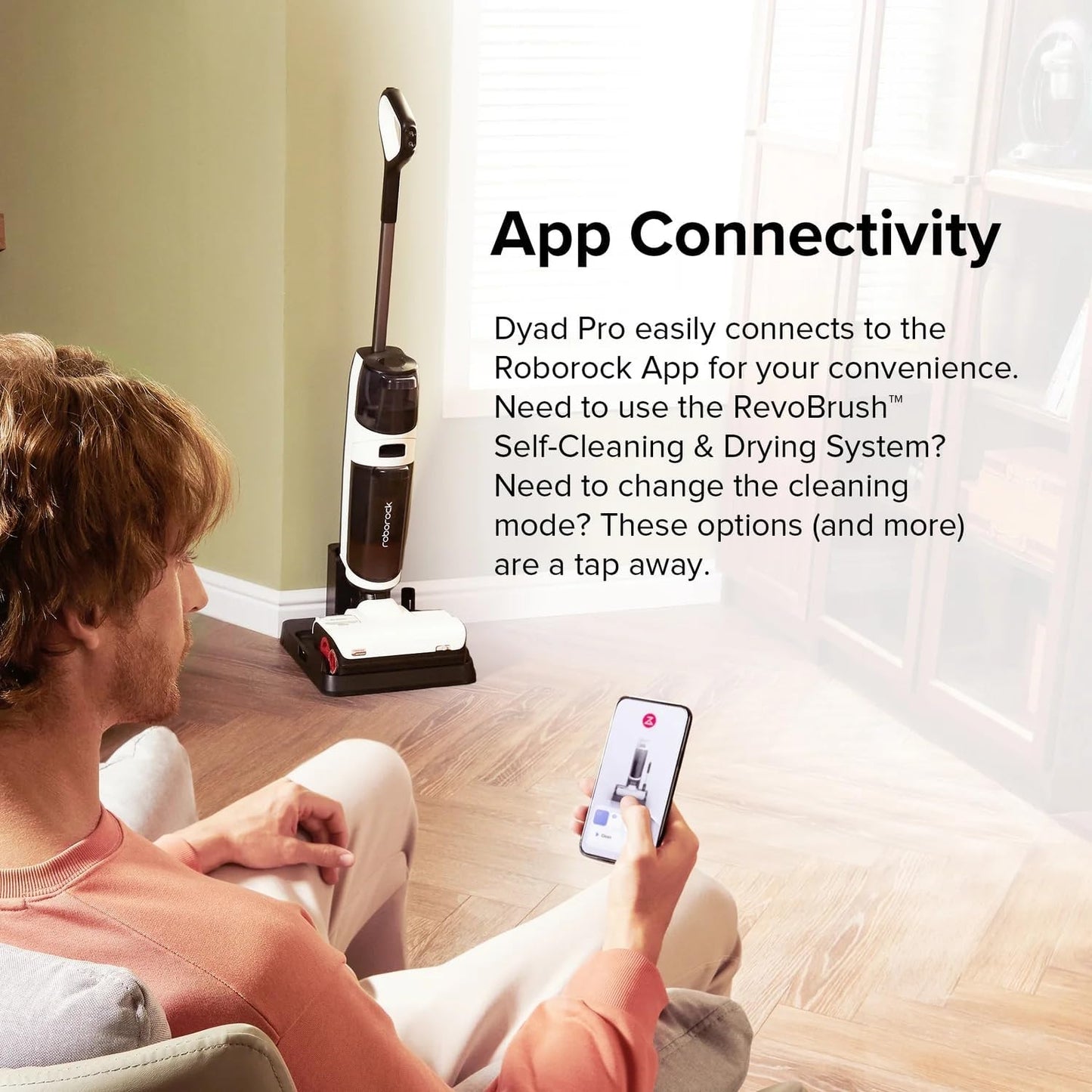 Roborock Dyad Pro Cordless Wet & Dry Vacuum 17000Pa with App Control